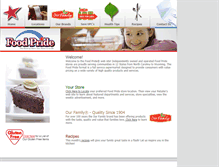 Tablet Screenshot of foodprideonline.com